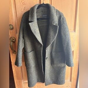Banana Republic oversized Coat - Olive Green Size Small